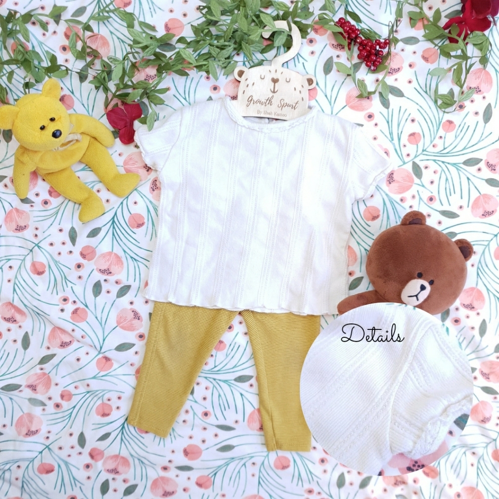 ZARA Baby Girl Clothes Bundle Set 9-12M